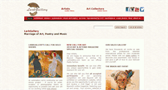 Desktop Screenshot of larkgallery.com